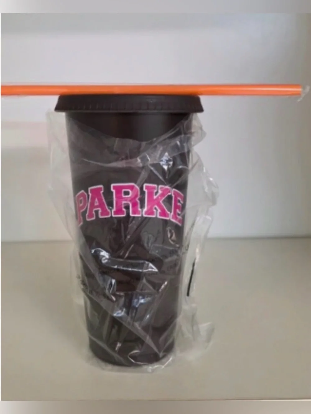 Parke x Dunkin’ Donuts Tumbler Cup Limited Edition Brown Espresso
